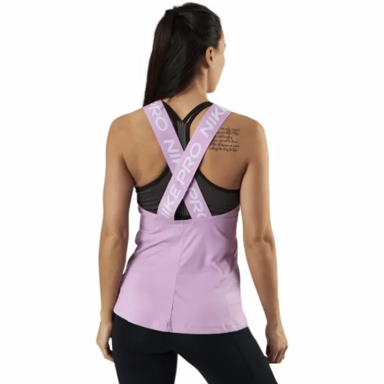 Pro Dry Elastika Tank Top Pink/White