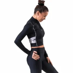 Pro HyperWarm Half-Zip Black/Silver