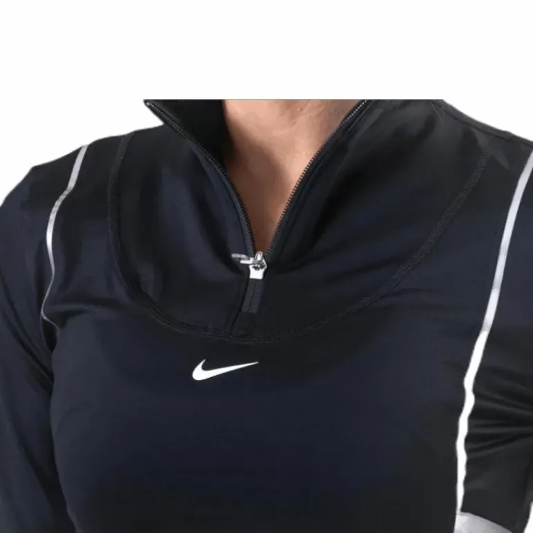 Pro HyperWarm Half-Zip Black/Silver