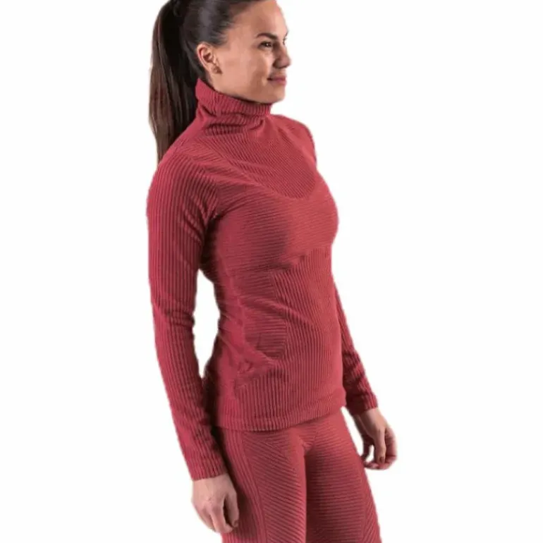 Pro HyperWarm Velour Top Red