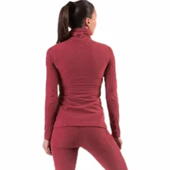 Pro HyperWarm Velour Top Red