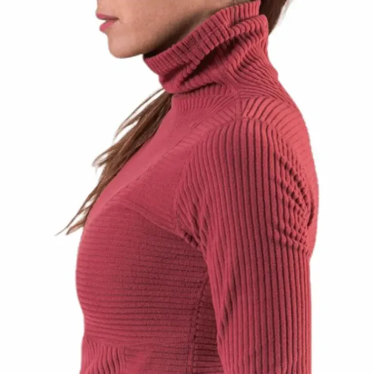 Pro HyperWarm Velour Top Red