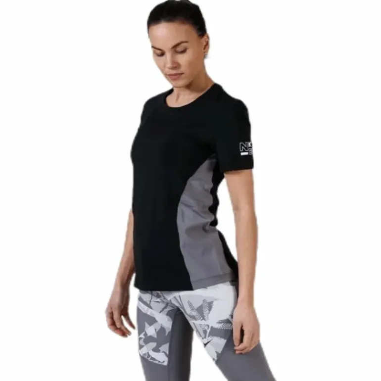 Pro Short-Sleeve Top Black/Grey