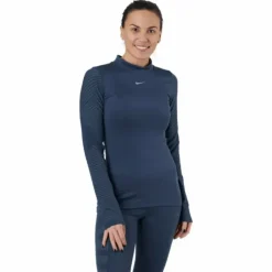 Pro Therma-fit Adv Women's Lon Thunder Blue/metallic Silver