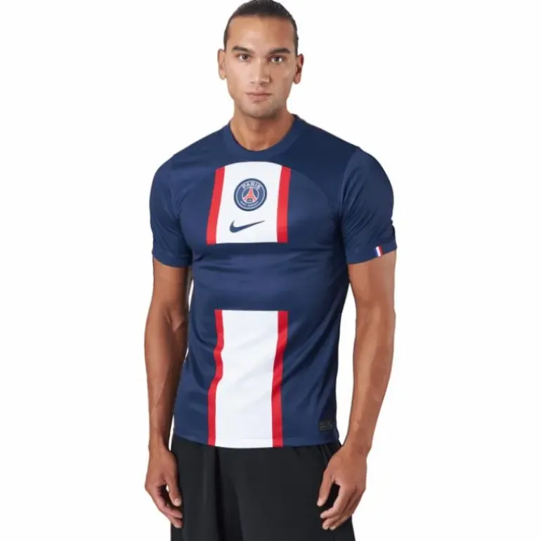 Psg M Nk Df Stad Jsy Ss Hm Midnight Navy/white/midnight N