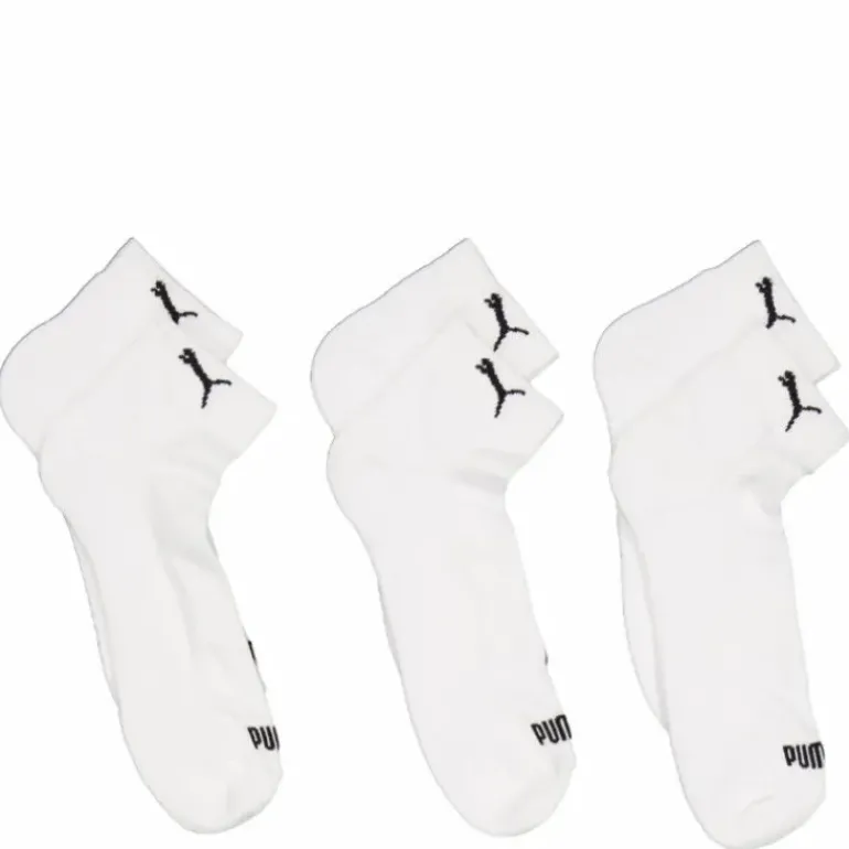 Puma Unisex Cushioned Quarter White