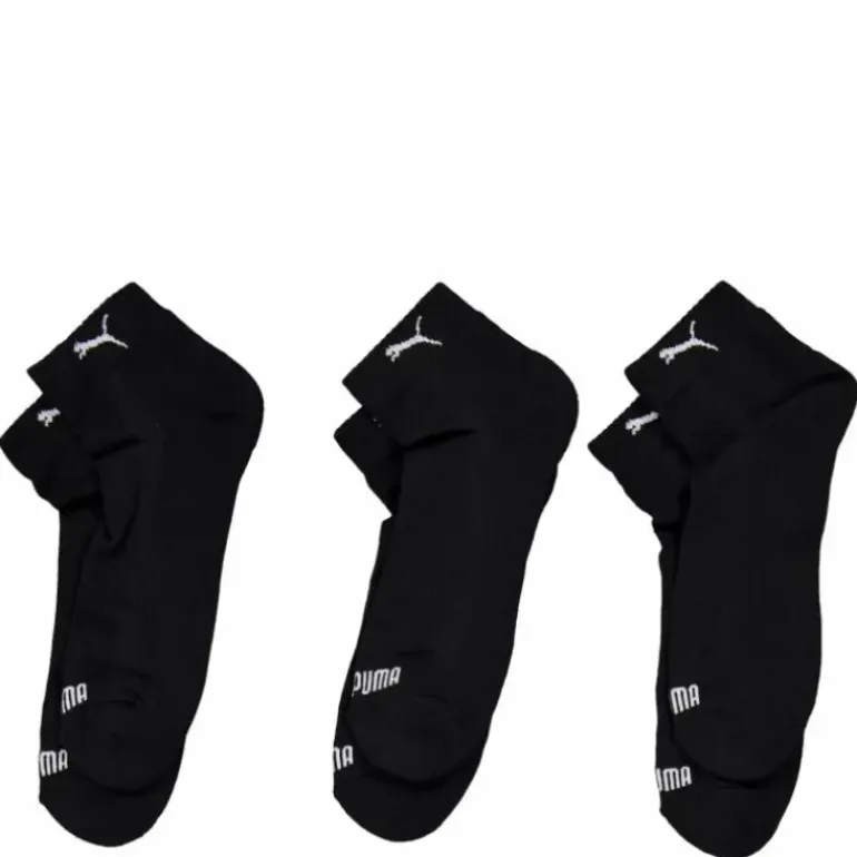 Puma Unisex Cushioned Quarter Black