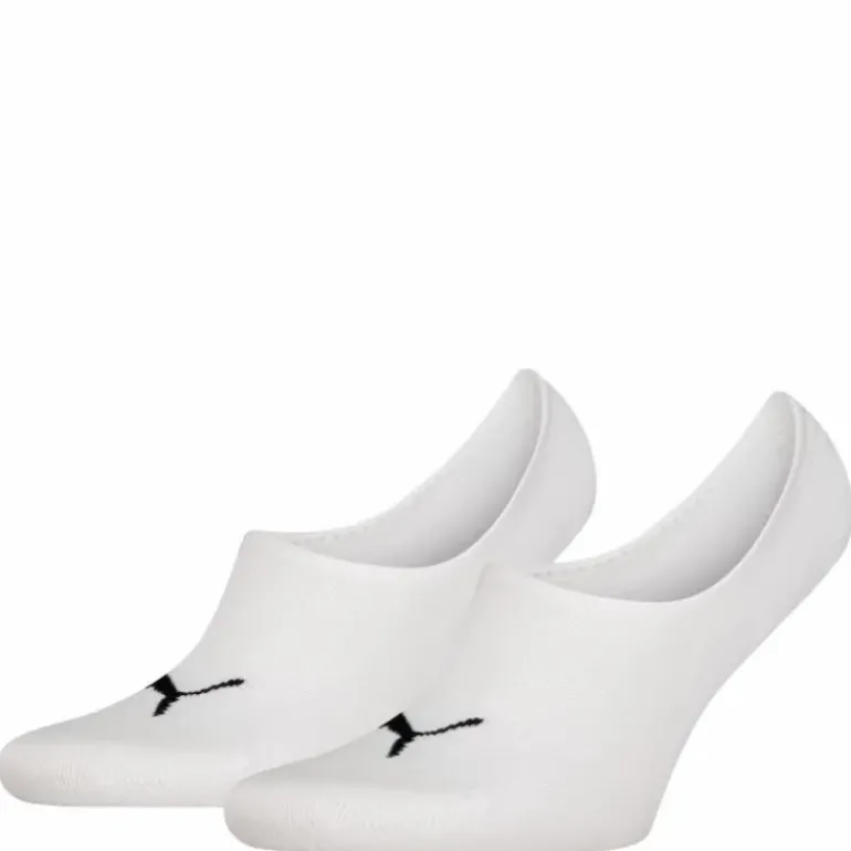 Puma Unisex Footie 2p High Cut White