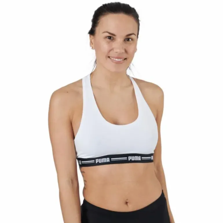 Puma Women Racer Back Top 1p H White