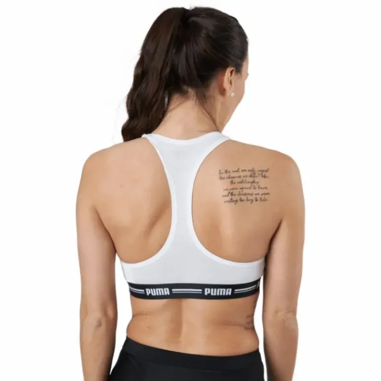 Puma Women Racer Back Top 1p H White