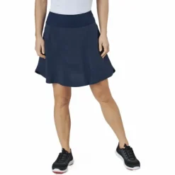 Pwrshape Solid Skirt Navy Blazer
