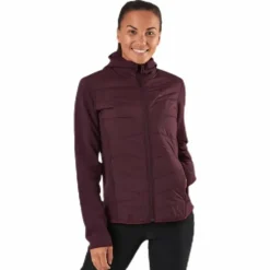 Radiant Hybrid Hoodie Purple