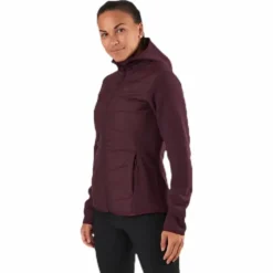 Radiant Hybrid Hoodie Purple