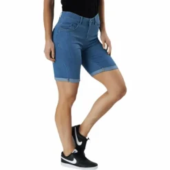 Rain Life Mid Long Shorts Blue