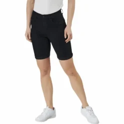 Rain Mid Long Shorts Black