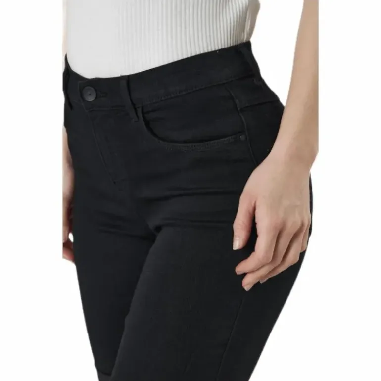 Rain Mid Long Shorts Black