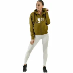 Rally Metallic FZ Hoodie Green