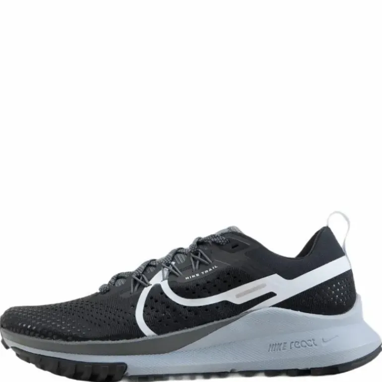 React Pegasus Trail 4 Women's Trail Running Shoes BLACK/AURA-DARK GREY-WOLF GREY