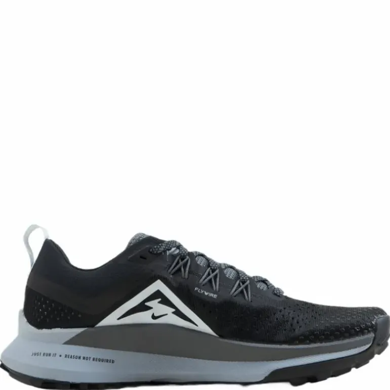 React Pegasus Trail 4 Women's Trail Running Shoes BLACK/AURA-DARK GREY-WOLF GREY