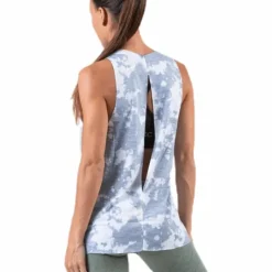Rebel Sleeveless Top Patterned/Black