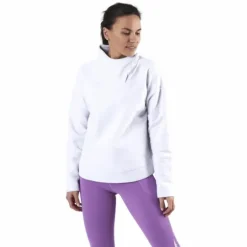 Recover Fleece Wrap Neck Purple