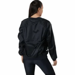 Recover Woven Shine Crew Black