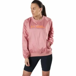 Recover Woven Shine Crew Pink
