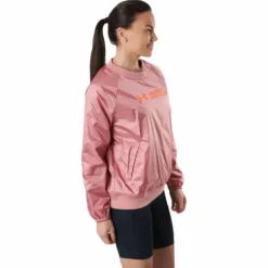 Recover Woven Shine Crew Pink