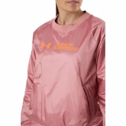 Recover Woven Shine Crew Pink