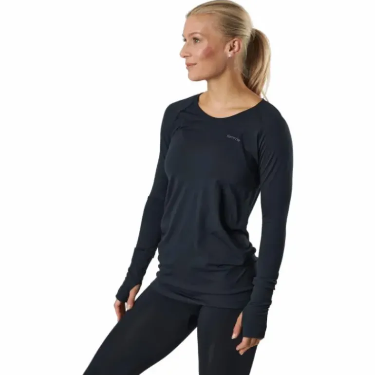 Refine Ls T-shirt Black