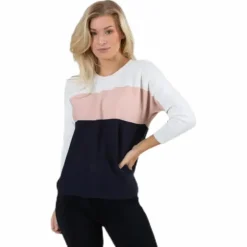 Regitze 3/4 Pullover Knt White