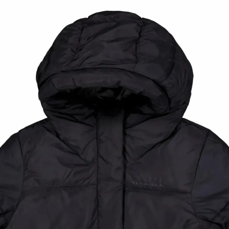 Reign Hood Coat Black