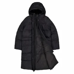 Reign Hood Coat Black