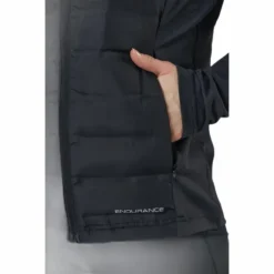 Reitta W Hot Fused Hybrid Jacket Black