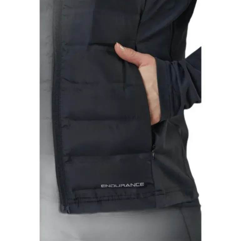 Reitta W Hot Fused Hybrid Jacket Black