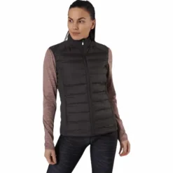 Reitta W Hot Fused Hybrid Vest Grå