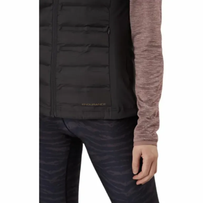 Reitta W Hot Fused Hybrid Vest Grå
