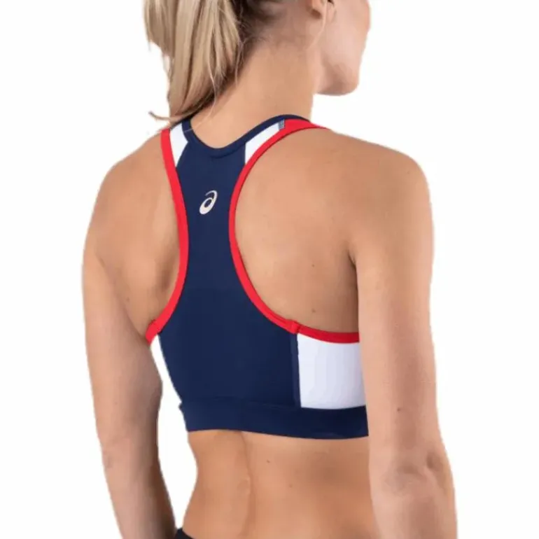 Retro Tokyo Bra Grey/Red