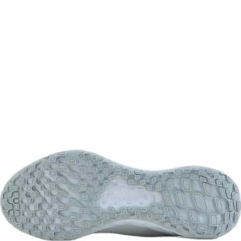 Revolution 6 Next Nature Women's Road Running Shoes WHITE/METALLIC SILVER-PURE PLATINUM