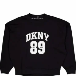 Rhstn Lg Crew Nk Po Black/eggnog