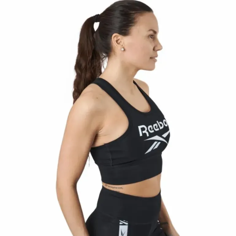 Ri Bl Cotton Bralette Black