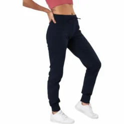 Rib Cuff Pants Blå