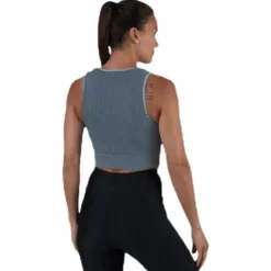 Rib Seamless Top Grey