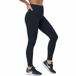 Ribbed Black Sand Melange Seam Black