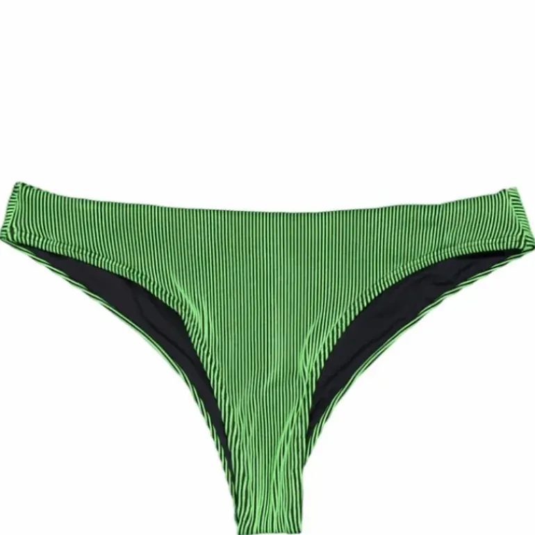 Ribbed Brazilian Green/black