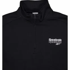 Rie 1/4 Zip Black