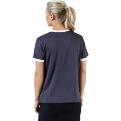 Ringer Top SS Blue/White
