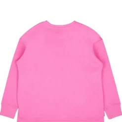 Rival Fleece Oversize Crew Pink Edge