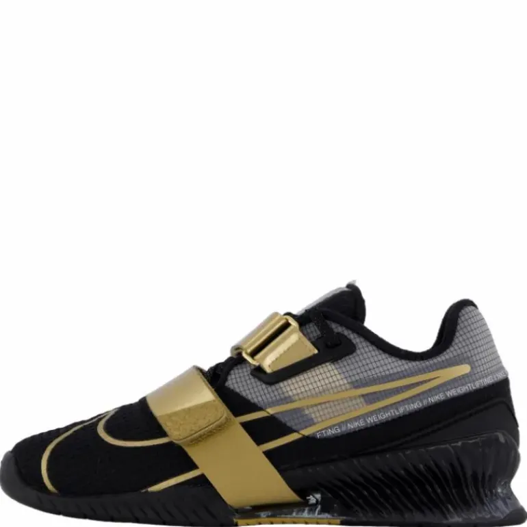 Romaleos 4 Black/metallic Gold-white