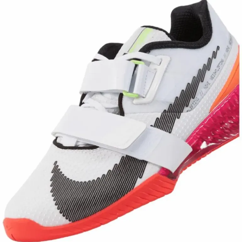 Romaleos 4 Se White/blk - Brt Crmsn-pnk Blst